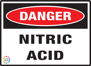 Danger Nitric Acid
