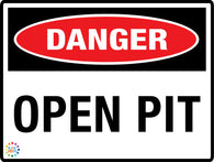 Danger<br/> Open Pit