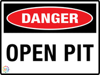 Danger Open Pit