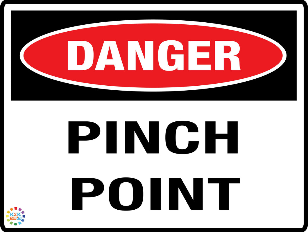 Danger<br/> Pinch Point