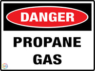 Danger Propane Gas
