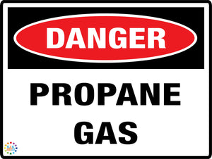 Danger Propane Gas
