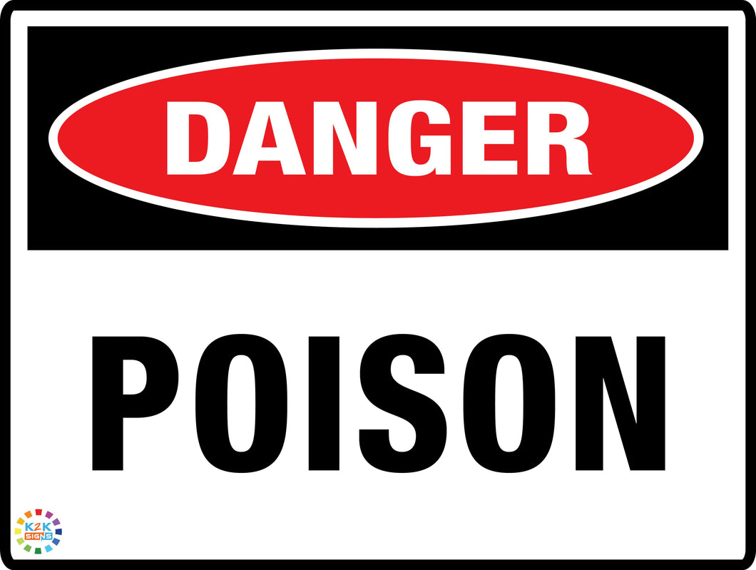 Danger<br/> Poison