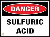 Danger Sulfuric Acid