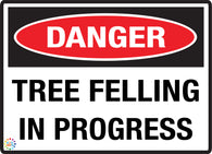 Danger Tree Felling In Progress