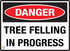 Danger Tree Felling In Progress