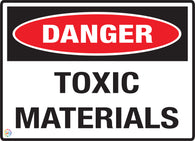 Danger Toxic Materials