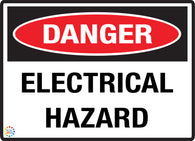 Danger - Electrical Hazard Sign