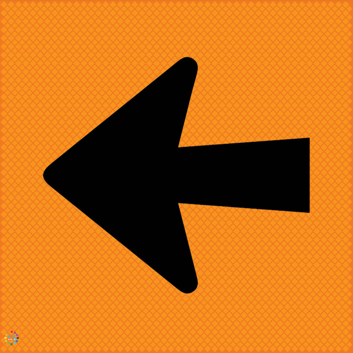 Detour Marker Left Arrow - Multi Message Temporary Road Traffic Sign ...