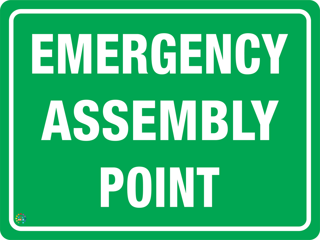 Emergency Assembly Point Sign