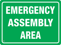 Emergency Assembly Area Sign