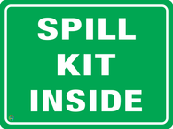 Spill Kit Inside Sign