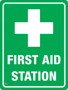 First Aid Station Sign