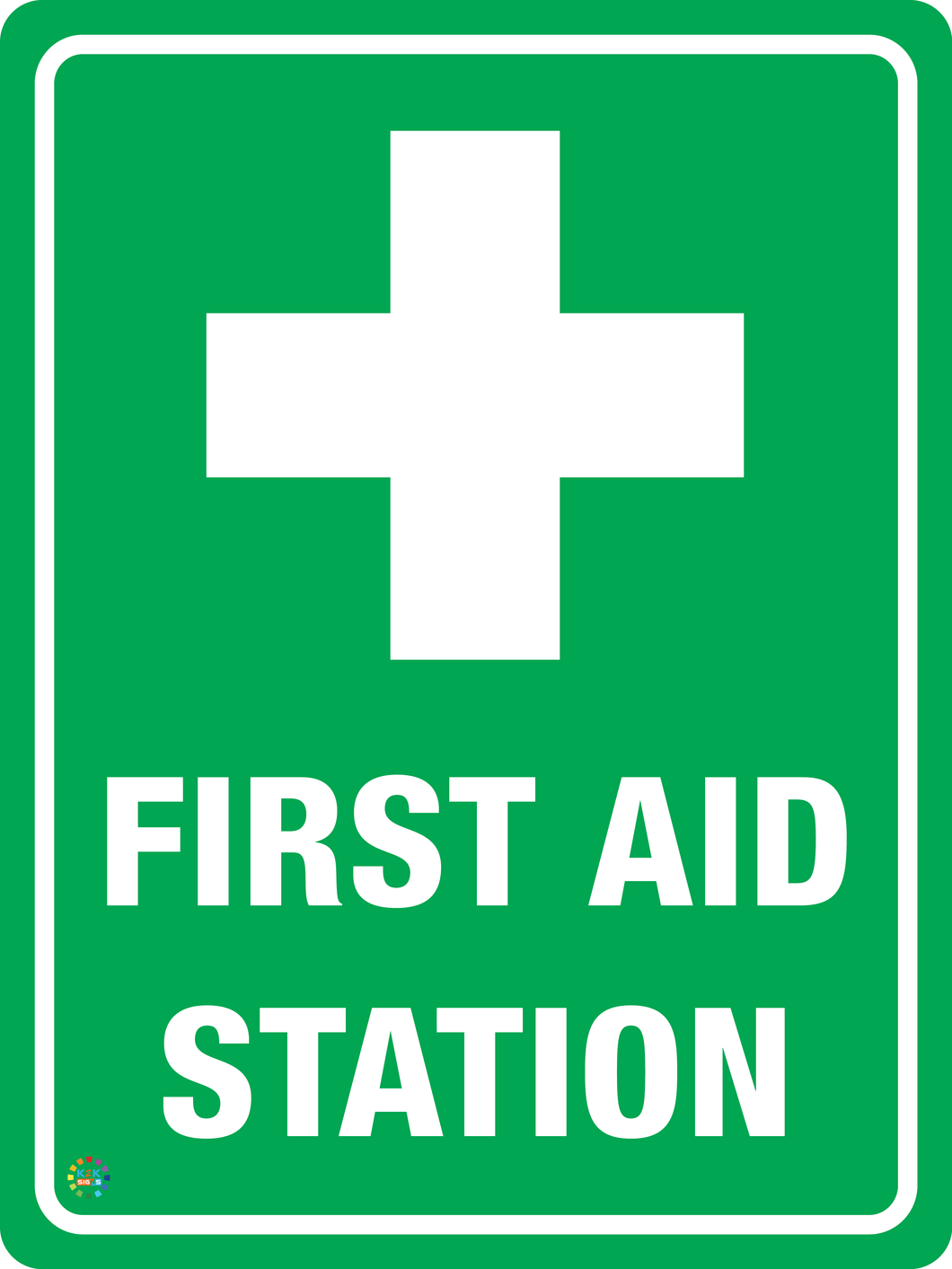 First Aid Station Sign