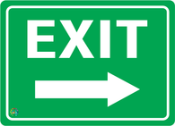 Exit Sign (Right Arrow)