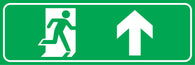 Arrow Up Exit Sign