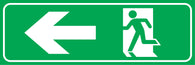 Left Arrow Exit Symbol Sign