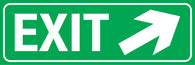 Exit Sign (Up Right Arrow)