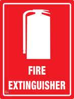 Fire Extinguisher Sign