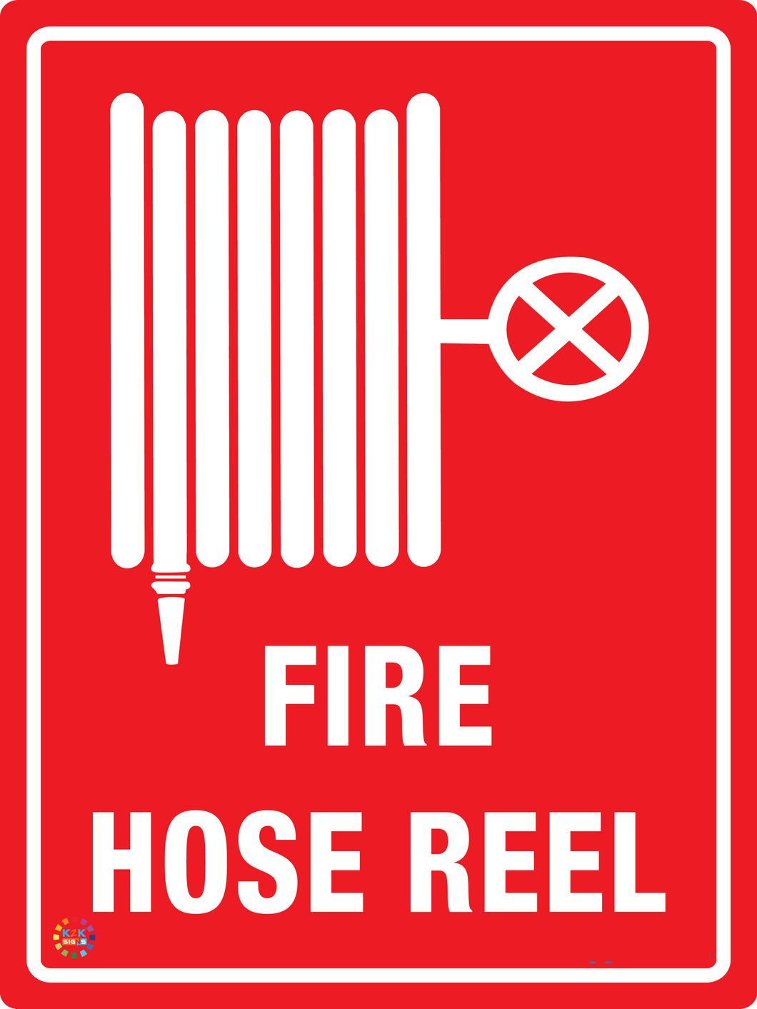 Fire Hose Reel Sign