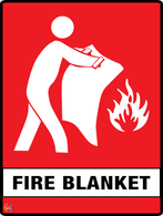 Fire Blanket Sign