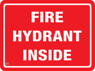 Fire Hydrant Inside Sign