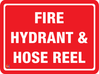 Fire Hydrant & Hose Reel Sign
