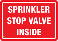 Sprinkler Stop Valve Inside