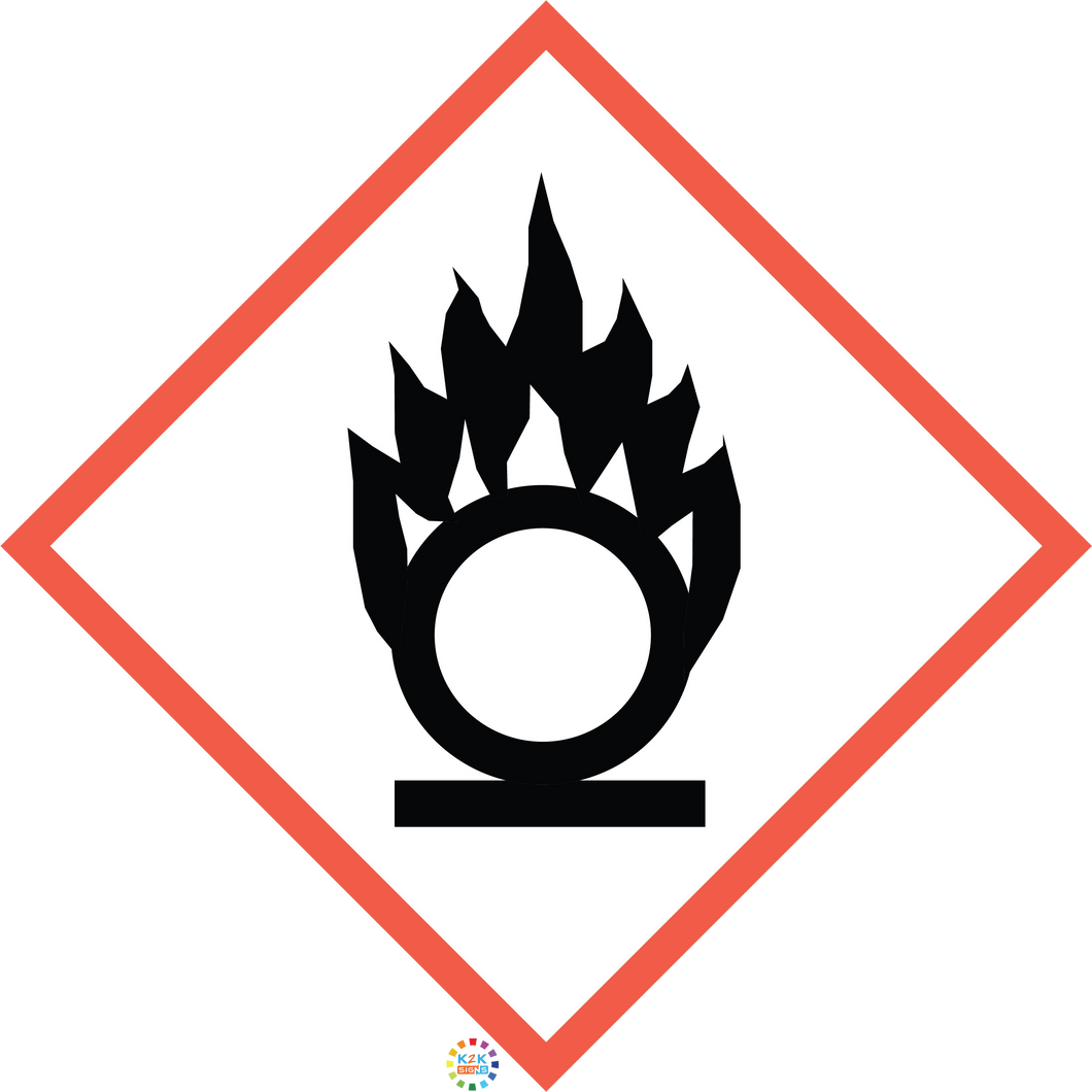 Oxidising - GHS Sign