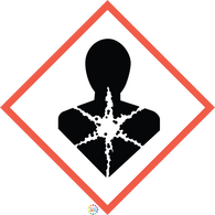 Chlorine Health Hazard - GHS Sign