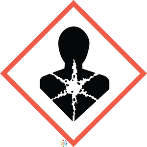 Chlorine Health Hazard - GHS Sign