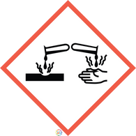Corrosive - GHS Sign