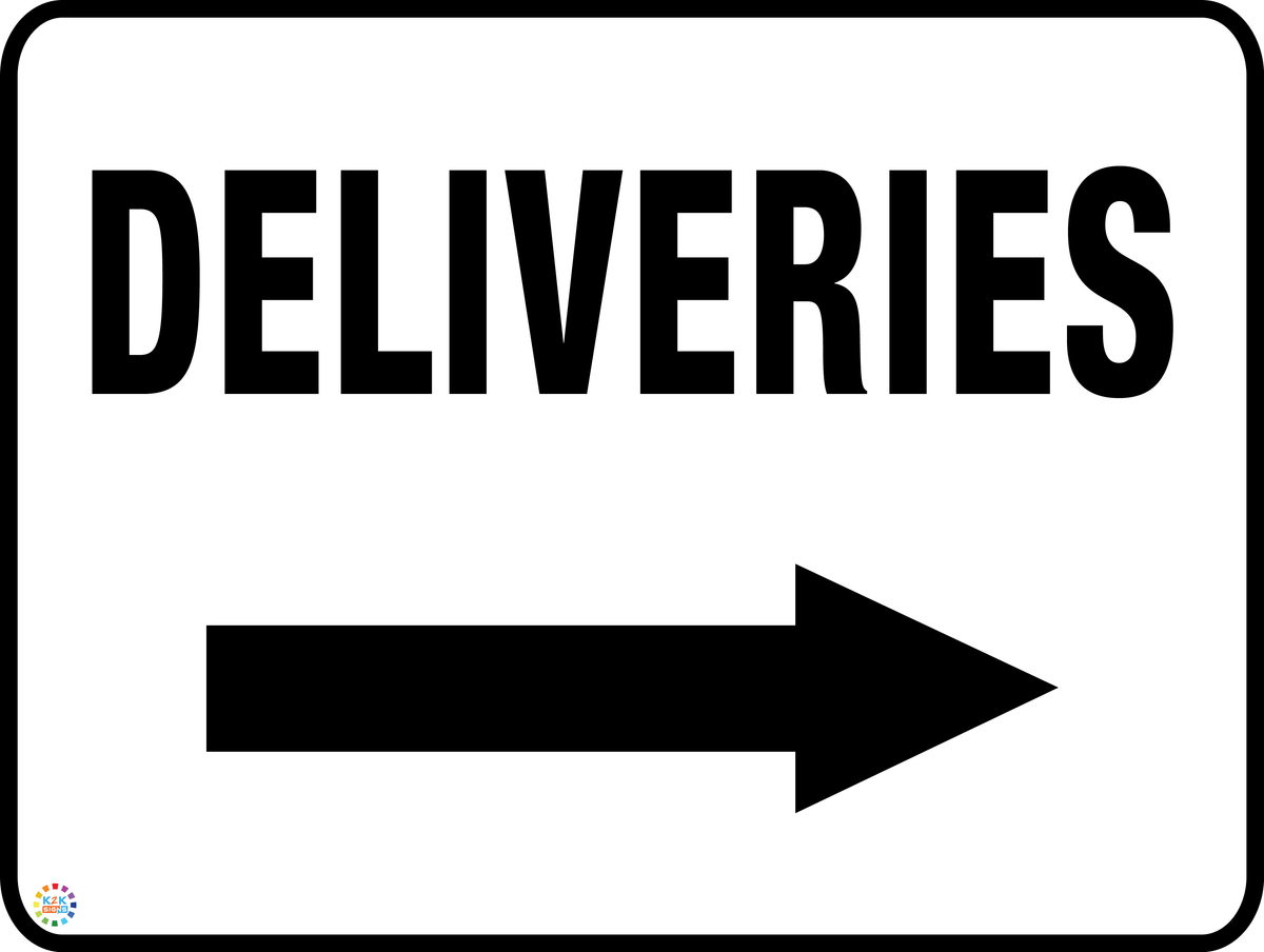 Deliveries (Right Arrow) – K2K Signs