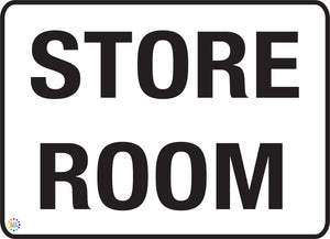 Store Room Sign