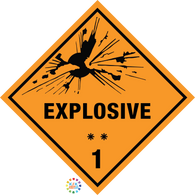 Class 1<br/> Explosive 1 Hazchem