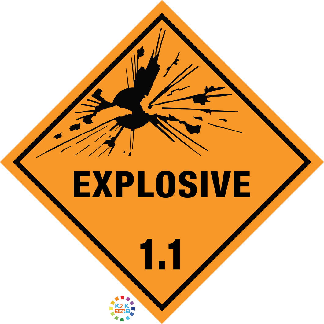 Class 1 Explosive 1.1