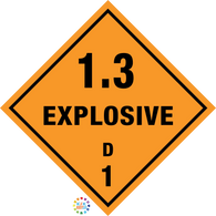 Class 1<br/> Explosive 1 Div 1.3