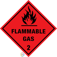Class 2 <br/> Flammable Gas