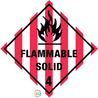Class 4<br/> Flammable Solid