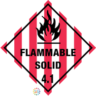 Class 4.1<br/> Flammable Solid