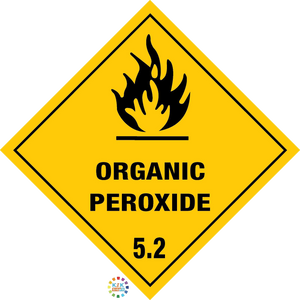 Class 5.2 Organic Peroxide Hazchem Sign