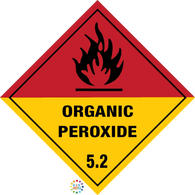 Class 5.2 Organic Peroxide Hazchem Sign