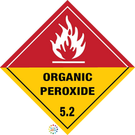 Class 5.2 Organic Peroxide Hazchem Sign