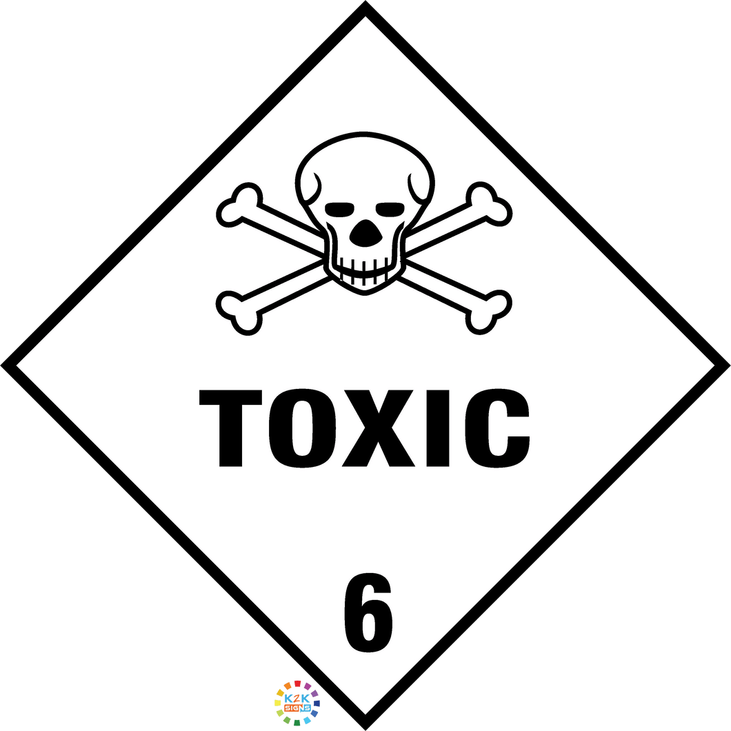 Class 6 Toxic Sign