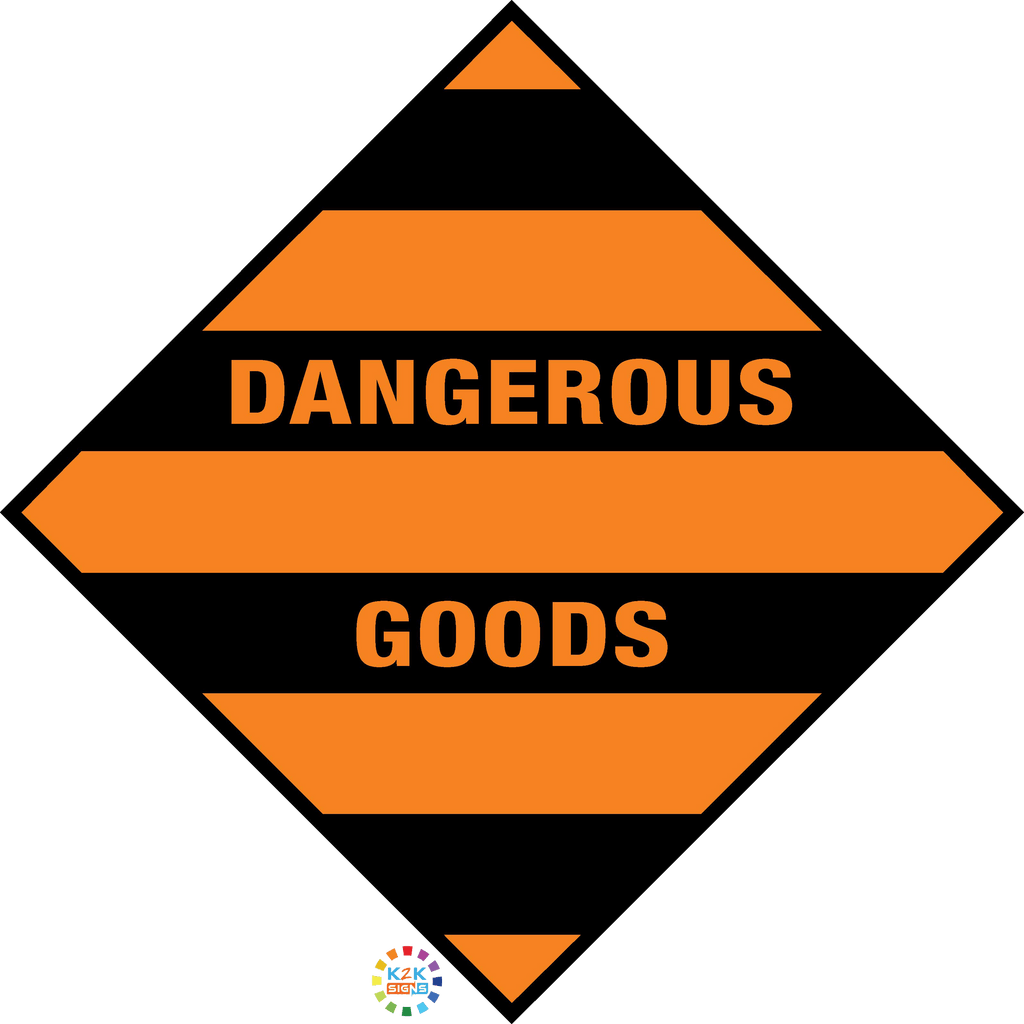 Dangerous Goods Hazchem Sign – K2K Signs