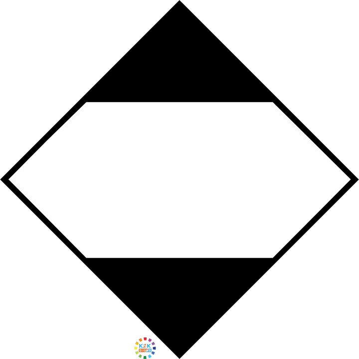 Limeted Sign Limited Quantity Sea Hazchem Sign – K2K Signs