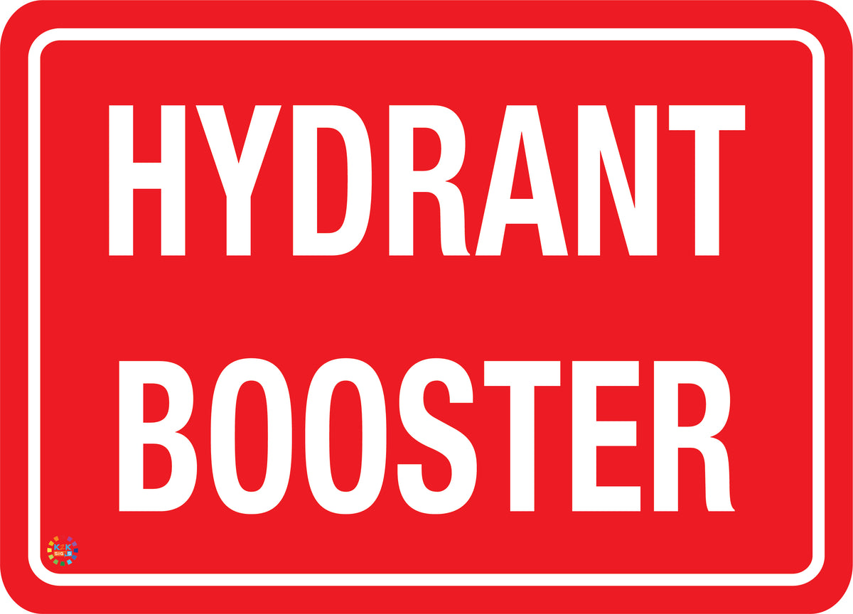 Hydrant Booster Sign | K2K Signs Australia