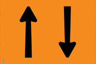 Lane Status Sign Both Lanes Open - Multi Message Temporary Road Traffic Sign