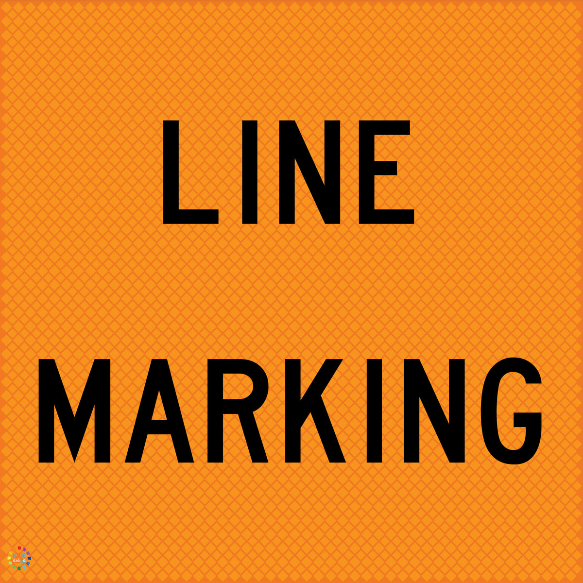 Line Marking - Multi Message Temporary Road Traffic Signage | K2K Signs ...
