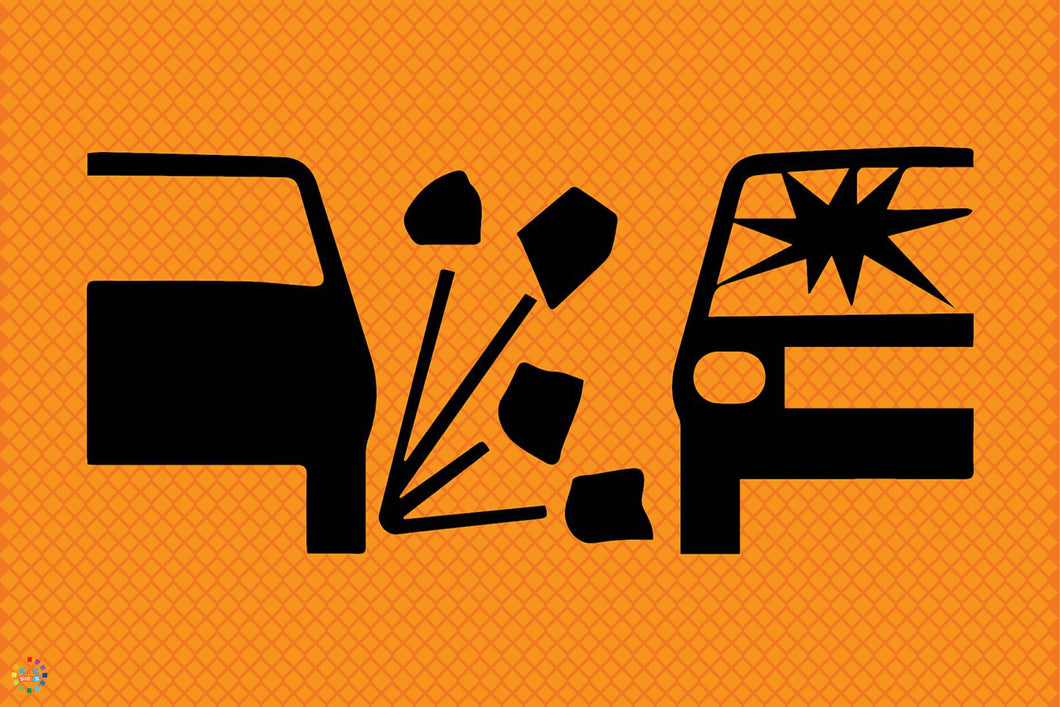 Loose Stones - Multi Message Temporary Road Traffic Sign